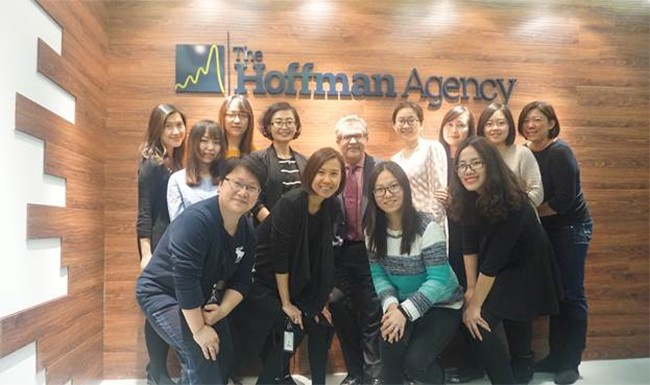 Hoffman Agency Beijing group photo