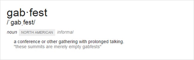 gabfest definition