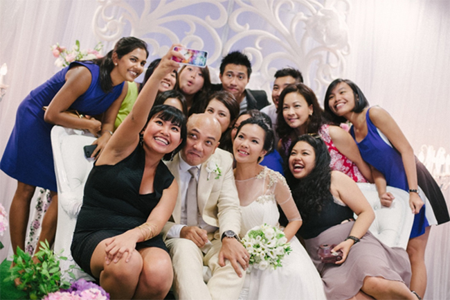 Idran Wedding Selfie 05-16
